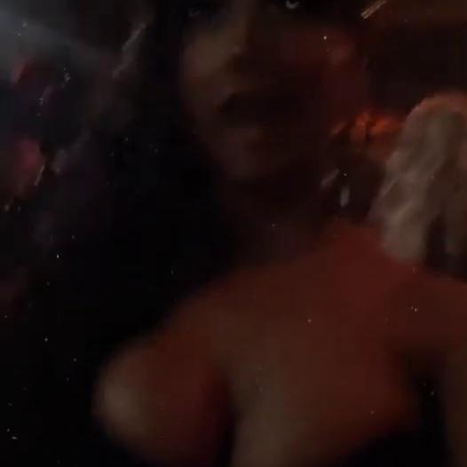 Syd Wilder Shows Off Her Big Boobs at the 2021 Maxim Halloween Party