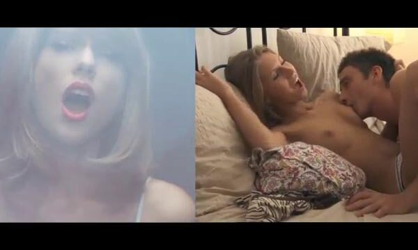 Taylor Swift Side-By-Side Porn Comparison Video