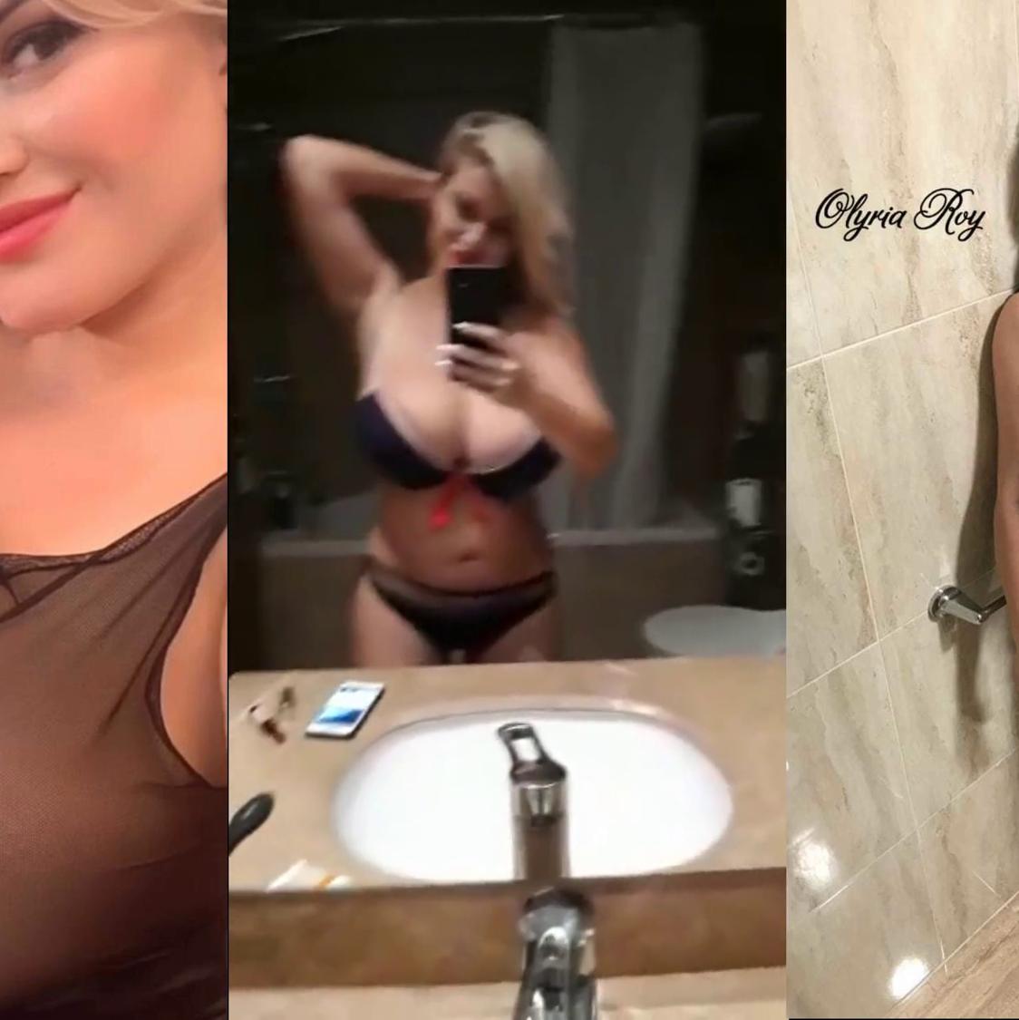 Olyria Roy Showing Huge Tits Insta Leaked Videos