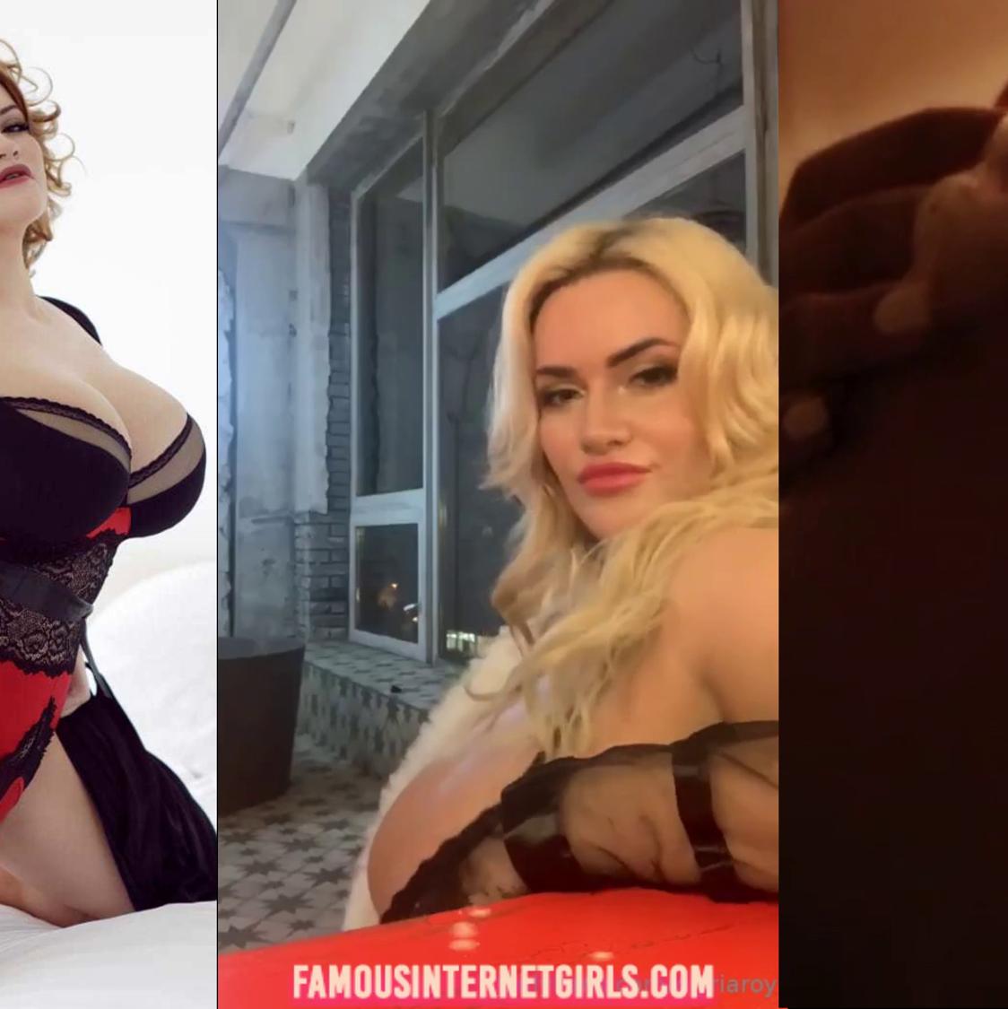 Olyria Roy Massive Boobs In Lingerie Insta Leak Video OF