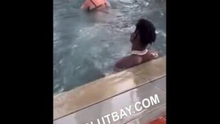 Antonio Brown Nude Exposing Himself In A Hotel Public Pool! The Porn Leak