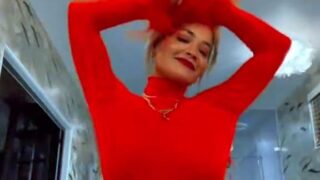 Rita Ora Braless