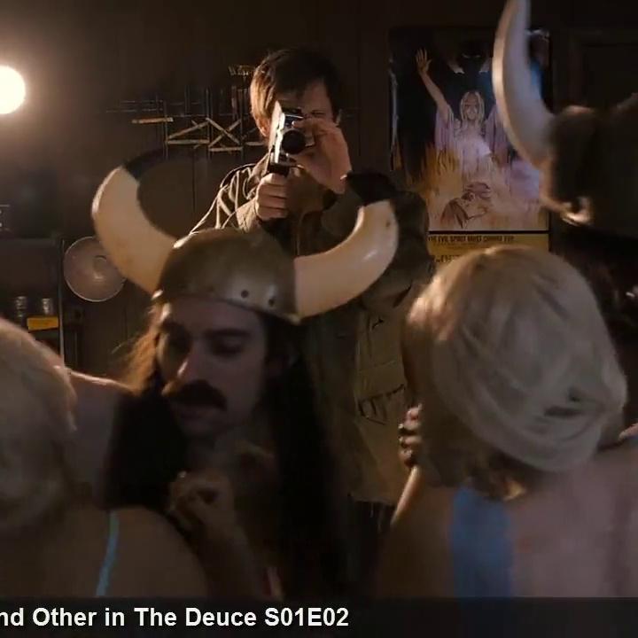 Jamie Neumann and Maggie Gyllenhaal Cumshot Scene from The Deuce s01e02 HD Sex Scene