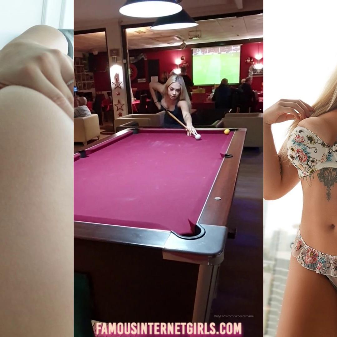 BeccaMarie Blond Thot Eating Cum Leaked Videos