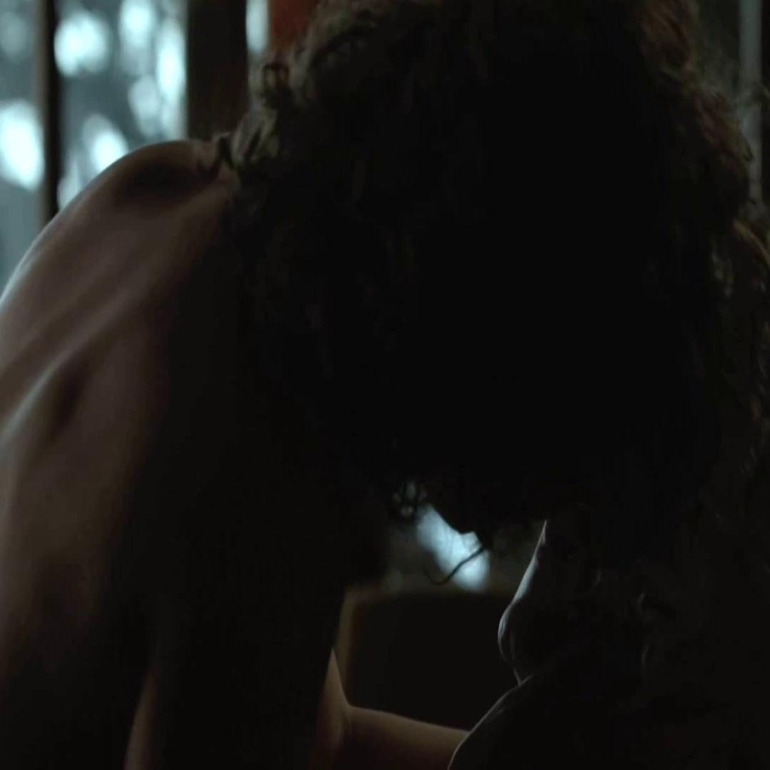 Carice van Houten Nude Black Butterflies