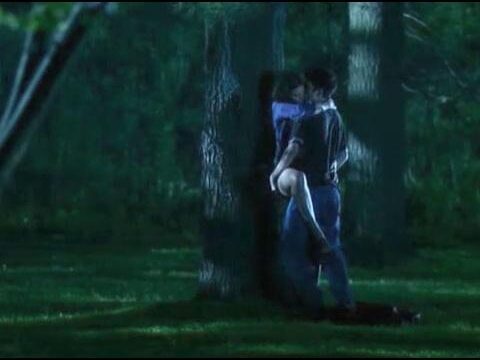 Jessica Pare Sex Against A Tree In Lost And Delirious FREE