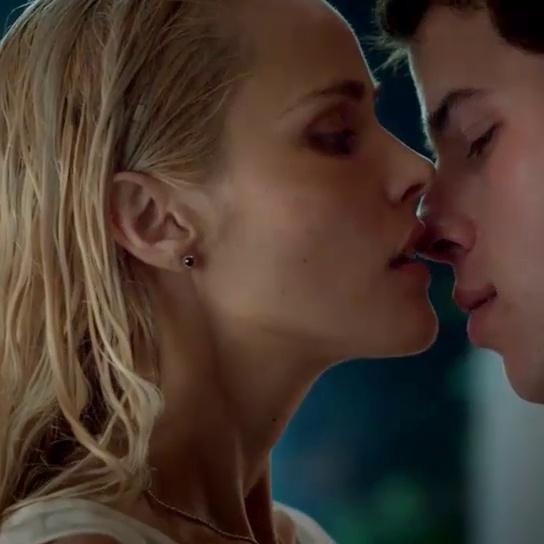 Isabel Lucas Wet Nipples In See-Through Dress In Sex Scene From ‘Careful What You Wish For’