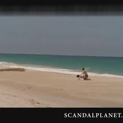 Brunette Forced Sex Scene At The Beach in ‘Lost Things’ Movie