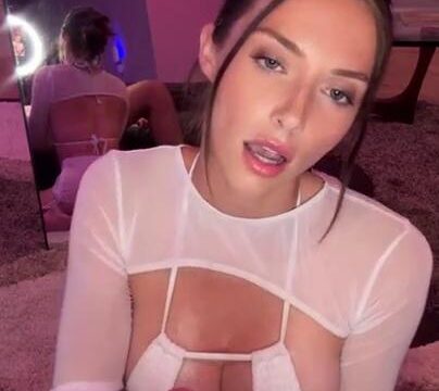 Skylar Blue Oil Handjob with Cum on Tits PPV Video Leaked