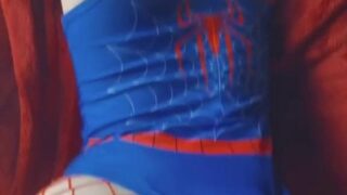 Amazing Grace Spider Girl POV Blowjob Fuck Video Leaked